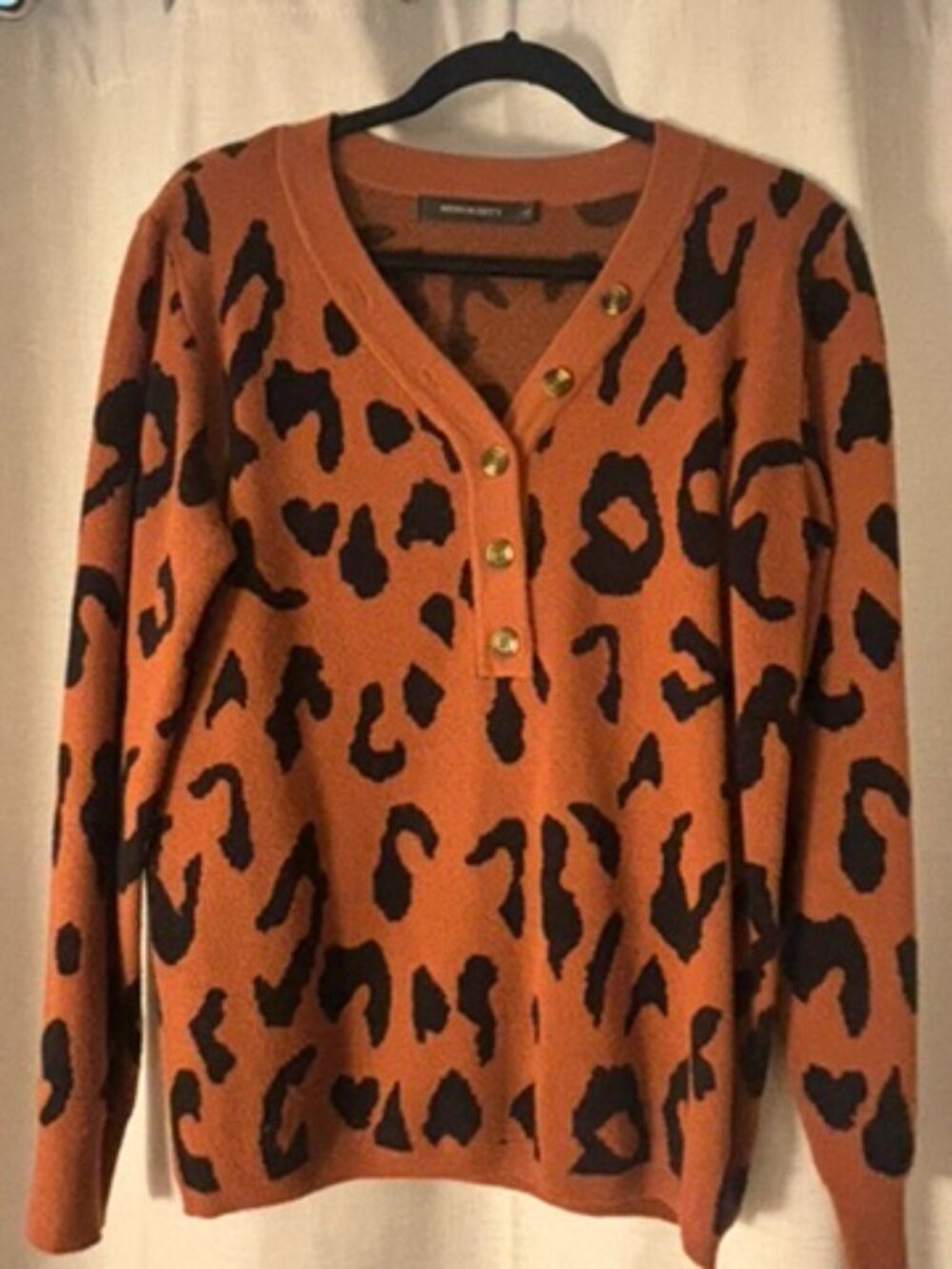 Cozy Leopard Sweater